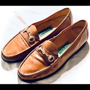 COLE HAAN Brown Dress Shoes Slip On Size 10M